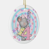 Muis 4e verjaardag T-shirts en geschenken Keramisch Ornament (Rechts)