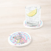 Muis 4e verjaardag T-shirts en geschenken Zandsteen Onderzetter (Zijkant)