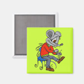 Muis aankleden magneet (Voorkant / Achterkant)