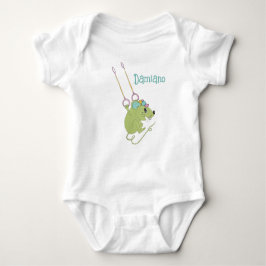 'Muis acrobatiek'  Baby Boy Bodysuit