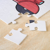 Muis als Biker met Scooter.PNG Legpuzzel (Zijkant)