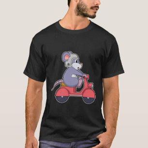 Muis als Biker met Scooter.PNG T-shirt