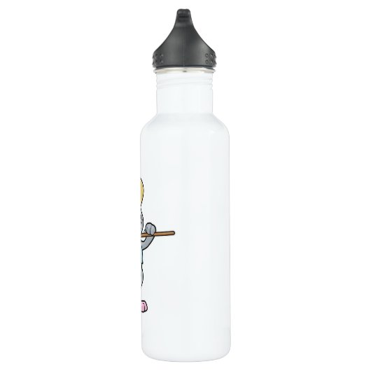 Muis als boer met x en Pet Waterfles (Rechts)