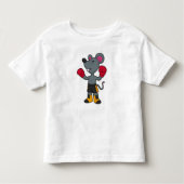 Muis als Boxer met Boxing-handschoenen Kinder Shirts (Voorkant)
