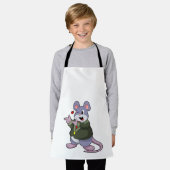 Muis als Groom met Suit Schort (Gedragen)