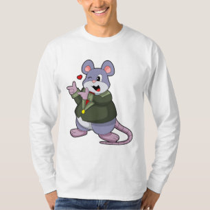 Muis als Groom met Suit T-shirt