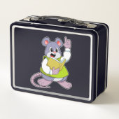 Muis als leraar met boek (Achterkant)