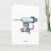 Muis als verpleegster met spuit.PNG Kaart (Achterkant)