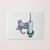 Muis als verpleegster met spuit.PNG Legpuzzel (Horizontaal)