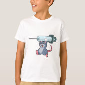 Muis als verpleegster met spuit.PNG T-shirt (Voorkant)