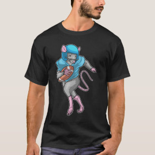 Muis Amerikaans Voetbal Sport T-shirt
