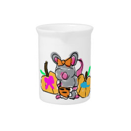 Muis baby onthult herfst bier pitcher