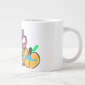 Muis baby onthult herfst grote koffiekop (Rechts)