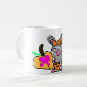 Muis baby onthult herfst koffiemok (Voorkant links)