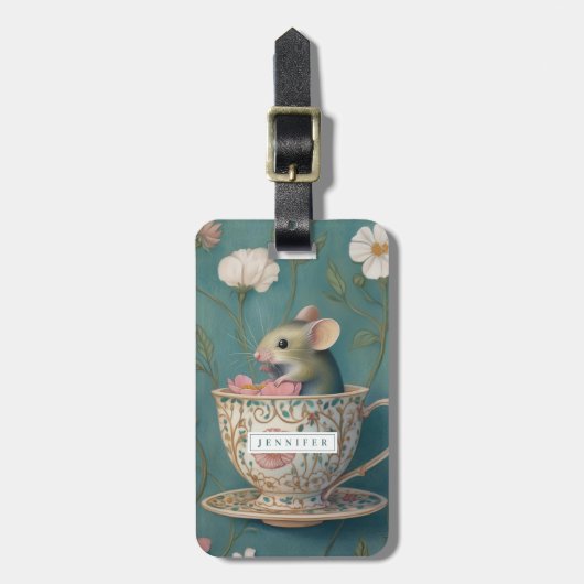 Muis Bagagelabel (Voorkant verticaal)