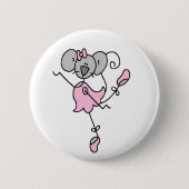 Muis Ballerina Button (Voorkant)