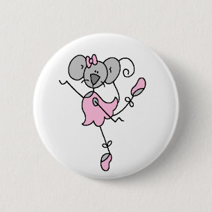 Muis Ballerina Button