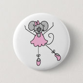 Muis Ballerina Drie Button (Voorkant)