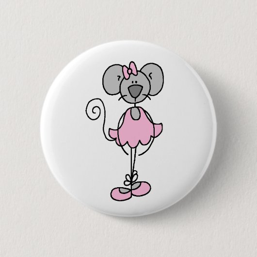 Muis Ballerina Vier Button (Voorkant)