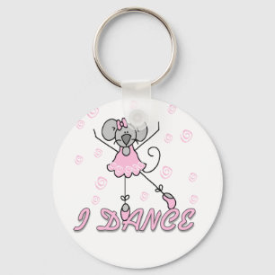 Muis Ballet T-shirts en Cadeaus Sleutelhanger