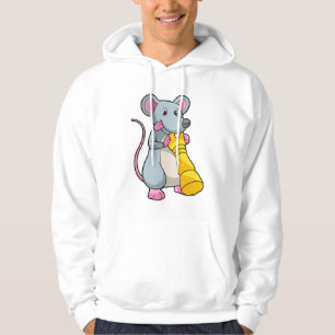 Muis bij Chess met Chess-stuk Pawn Hoodie