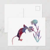Muis Briefkaart (Voorkant / Achterkant)