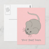 Muis Briefkaart (Voorkant / Achterkant)