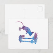 Muis Briefkaart (Voorkant / Achterkant)