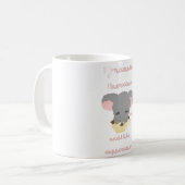 Muis Cappuccino Koffiemok (Voorkant links)