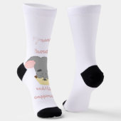 Muis Cappuccino Sokken (Gebogen)