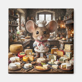 Muis Cheesemaster Magneet (Voorkant)