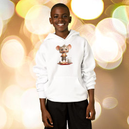 Muis Christmas Boy's Hoodie