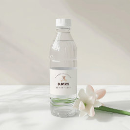 Muis & Cookie Kinder Partij Waterflesetiket Waterfles Etiket