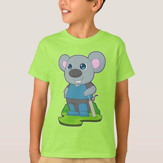 Muis Cricket bat T-shirt (Voorkant)