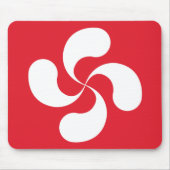 Muis Croix Basque-tapis "Lauburu" Muismat (Voorkant)