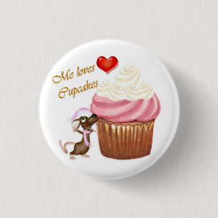 Muis Cupcake Button