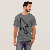 Muis Cursor Arrow Grafisch T-shirt (Voorkant volledig)