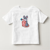 Muis Darts Dart Dartboard Kinder Shirts (Voorkant)
