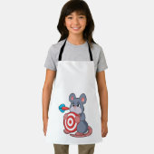 Muis Darts Dart Dartboard Schort (Insitu)