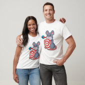 Muis Darts Dart Dartboard T-shirt (Unisex)
