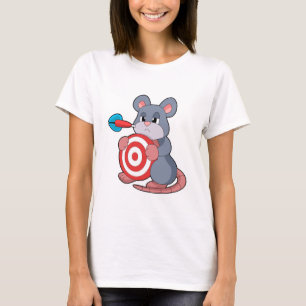 Muis Darts Dart Dartboard T-shirt
