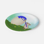 Muis die een Bord voor paaseipapier schildert (Gekanteld)