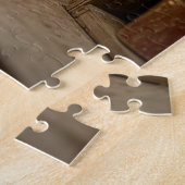 Muis die een oude lantaarn afstoft legpuzzel (Zijkant)