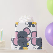 Muis die kaas eet cadeaupapier