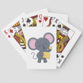 Muis die kaas eet pokerkaarten (Achterkant)