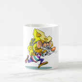 Muis die kaas Mok vervoert (Center)