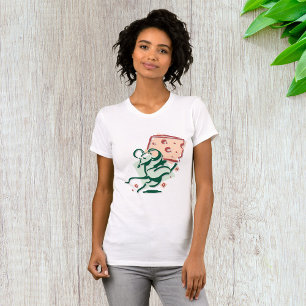Muis die kaas steelt Grappige knuffel knaagdier T-shirt