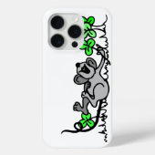 Muis die speelt in shamrocks Case-Mate iPhone case (Achterkant)