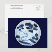 Muis die turnip eet, Japanse fijne kunst Briefkaart (Voorkant / Achterkant)