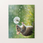 Muis doet een wens legpuzzel (Verticaal)